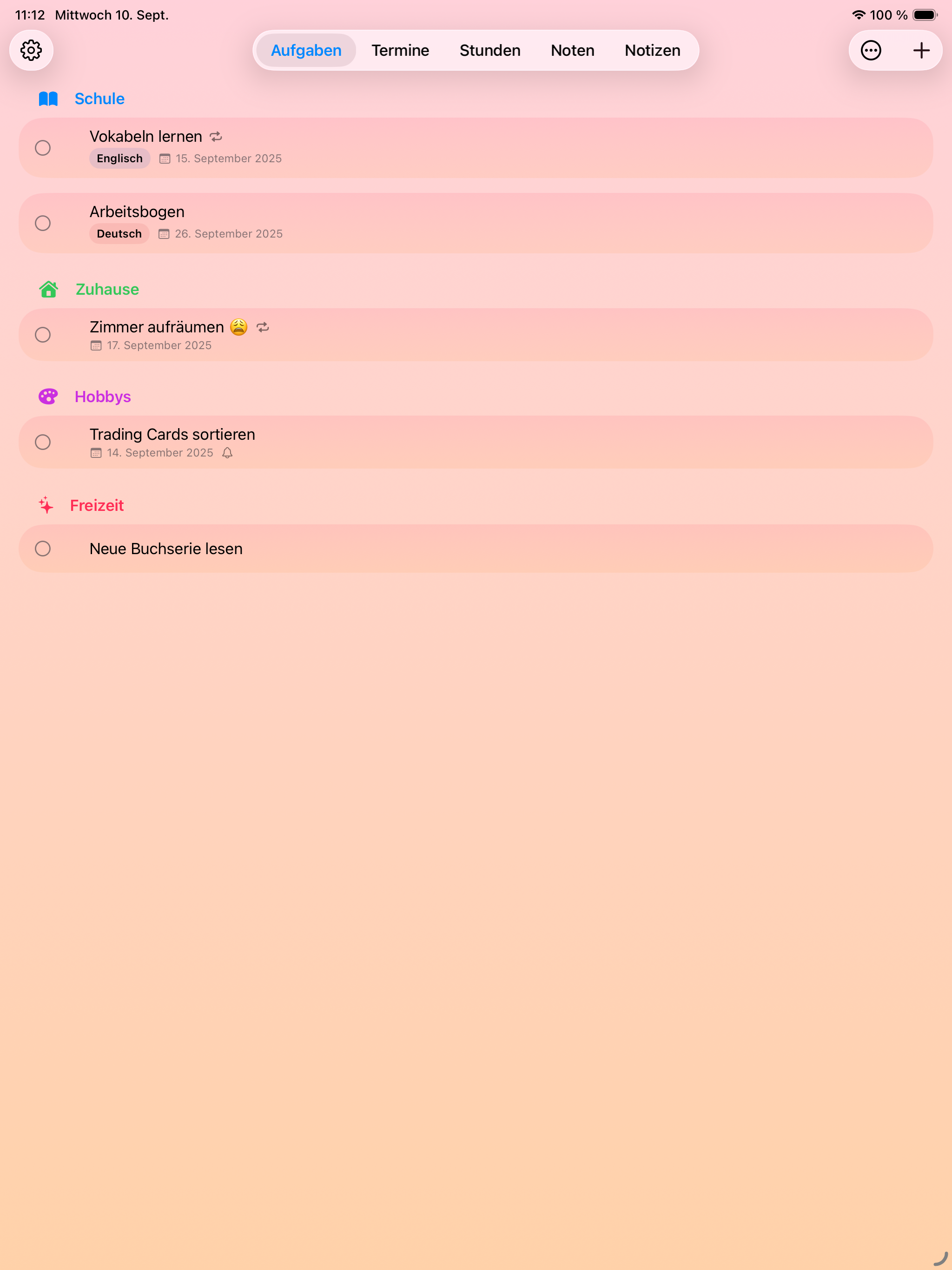 iPad App – Screenshot 8